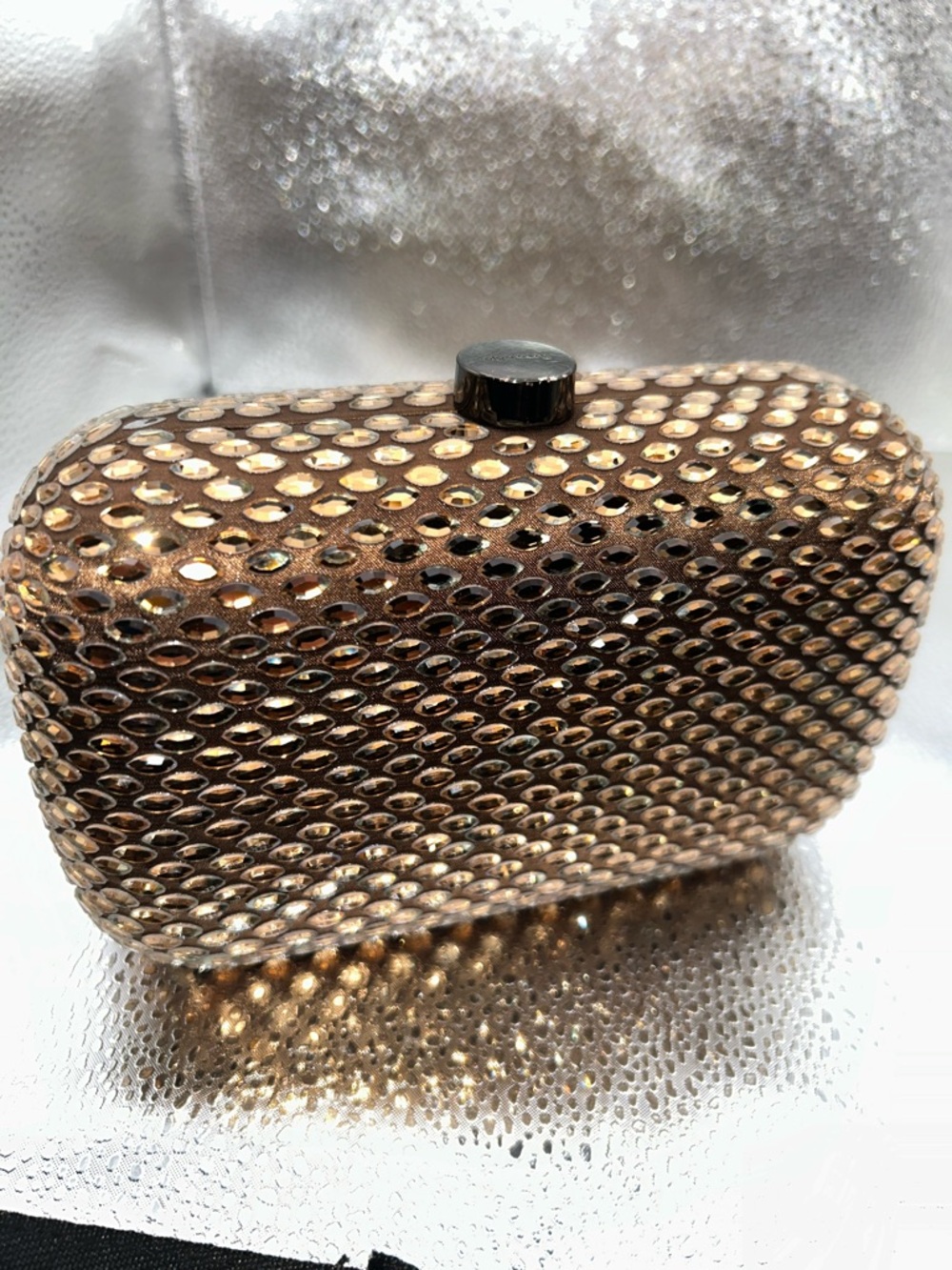 Olga Berg Brooks Hotfix Frame Clutch